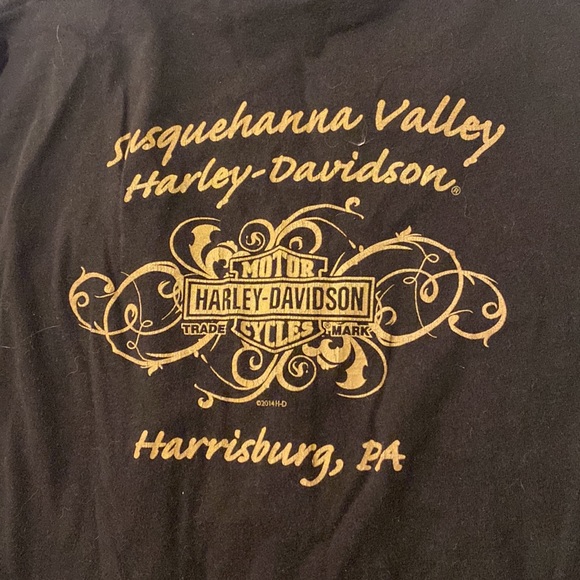 Harley Davidson size small long sleeve - Picture 5 of 6